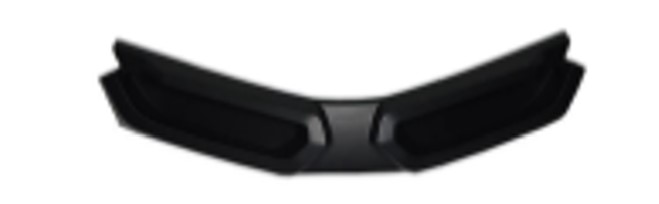 EB.MASKA PREDNJA DEKORATIVNA 2026 CRNA BN011